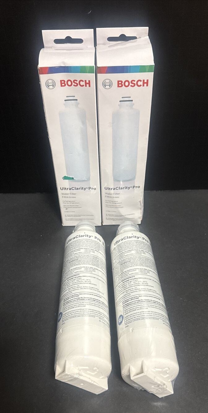 Bosch Ultra Clarity Pro BORPLFTR50 Water Filter White WFS200MF WFS210MF Lot Of 2